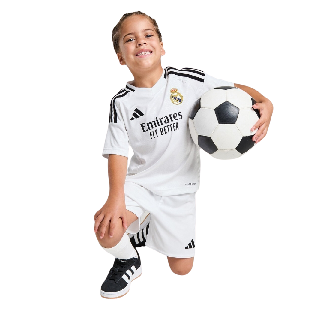 Children's Set Real Madrid I 24/25 - White