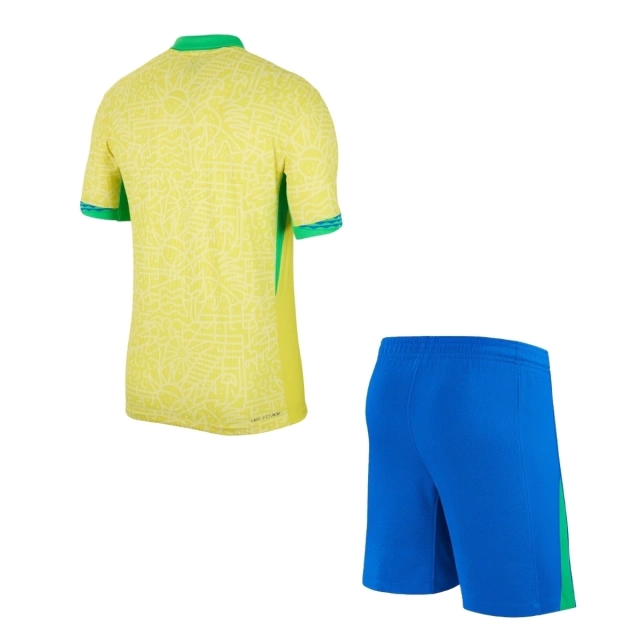 Children's Set Brasil Home 2024 - Yellow