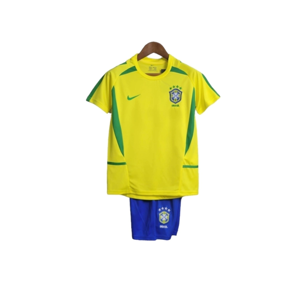 Children's Set Brasil Home Retrô 2002- Yellow