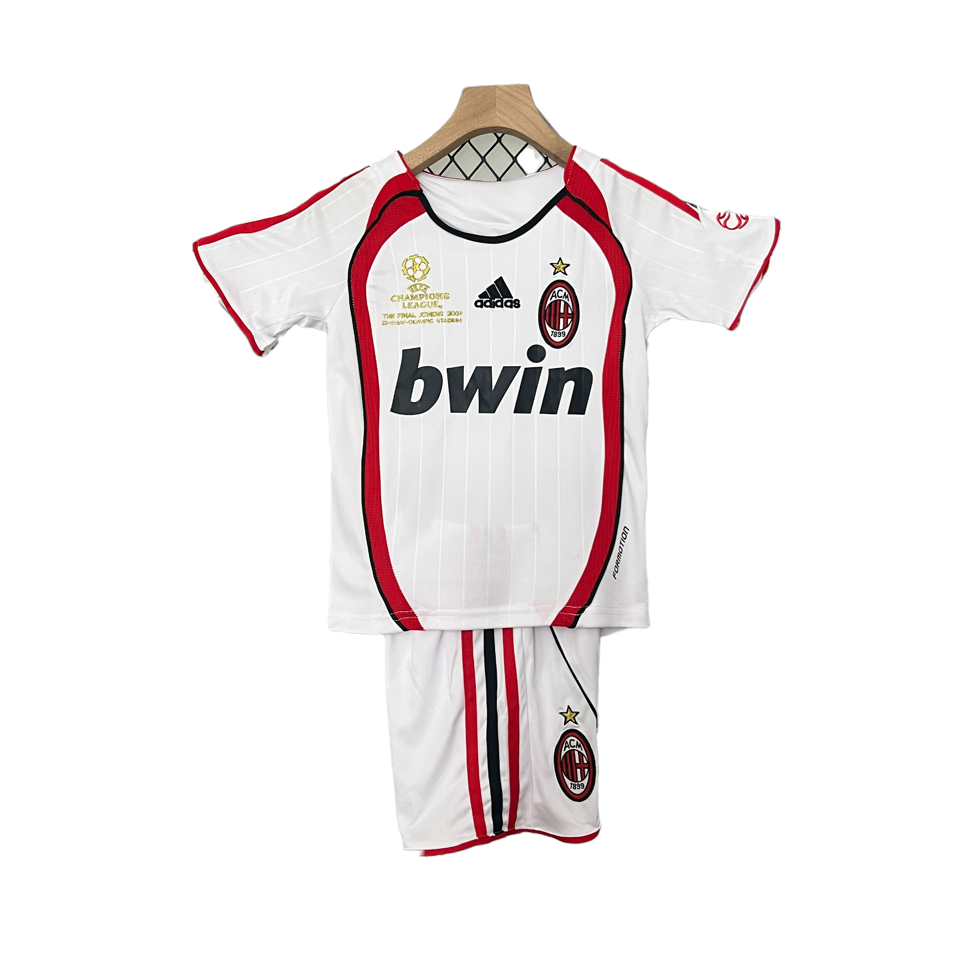 MILAN LIMITED EDITION II 06/07 CHAMPNHIONS LEAGUE CHILDREN'S SET (RETRO)