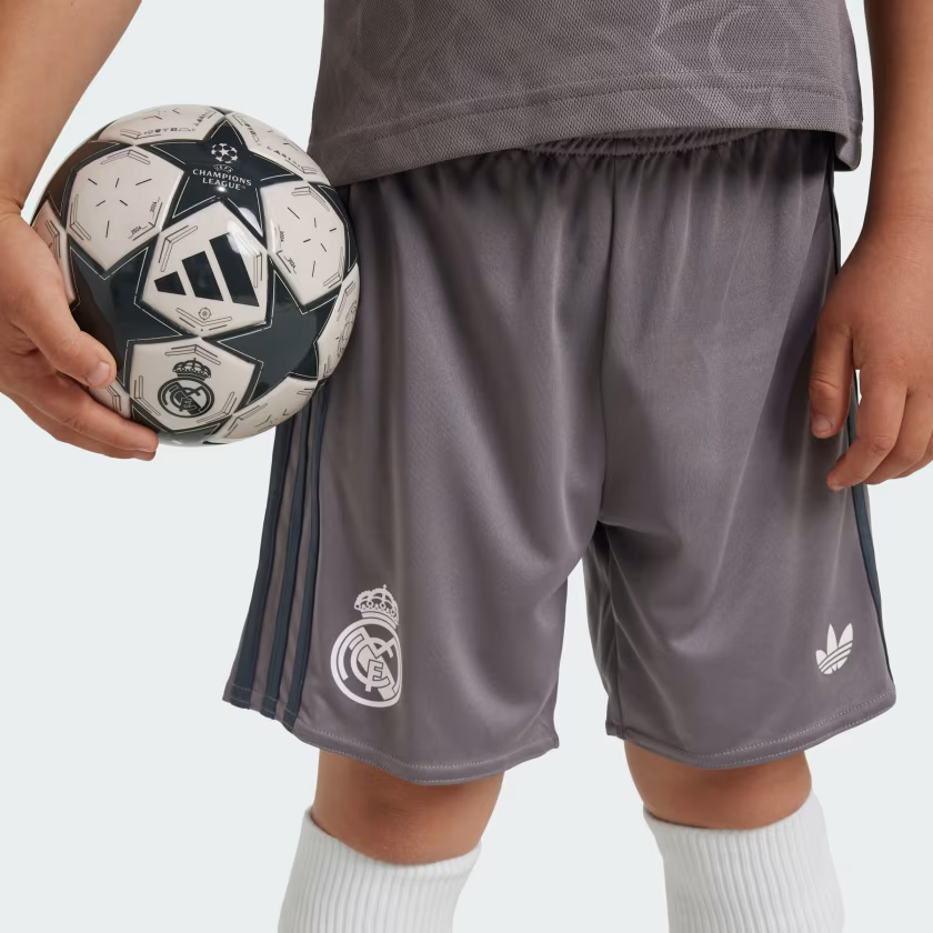 Children's Set Real Madrid II 24/25 - Gray