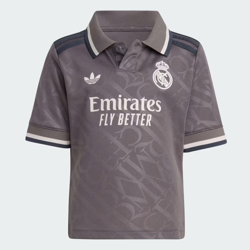 Children's Set Real Madrid II 24/25 - Gray