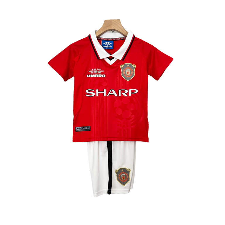 MANCHESTER UNITED I 99/00 CHILDREN'S SET (RETRO)