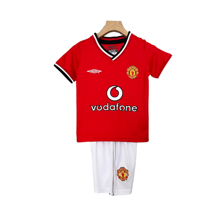 MANCHESTER UNITED I 00/01 CHILDREN'S SET (RETRO)