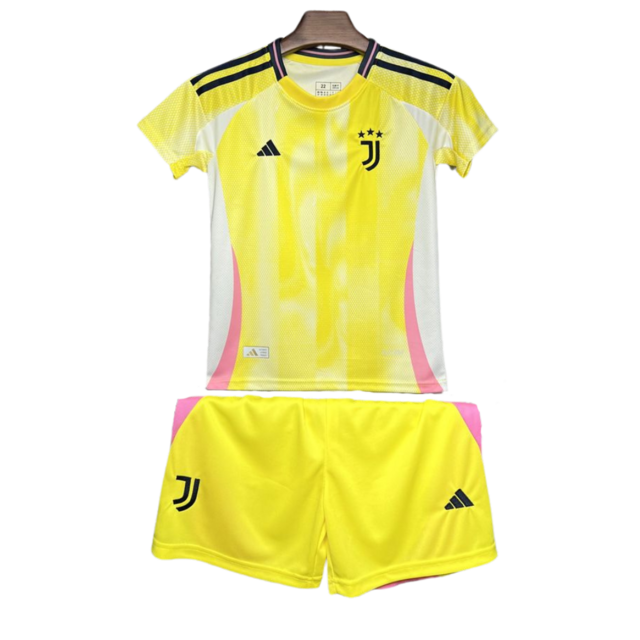 Children's Set Juventus III 24/25 - Yellow