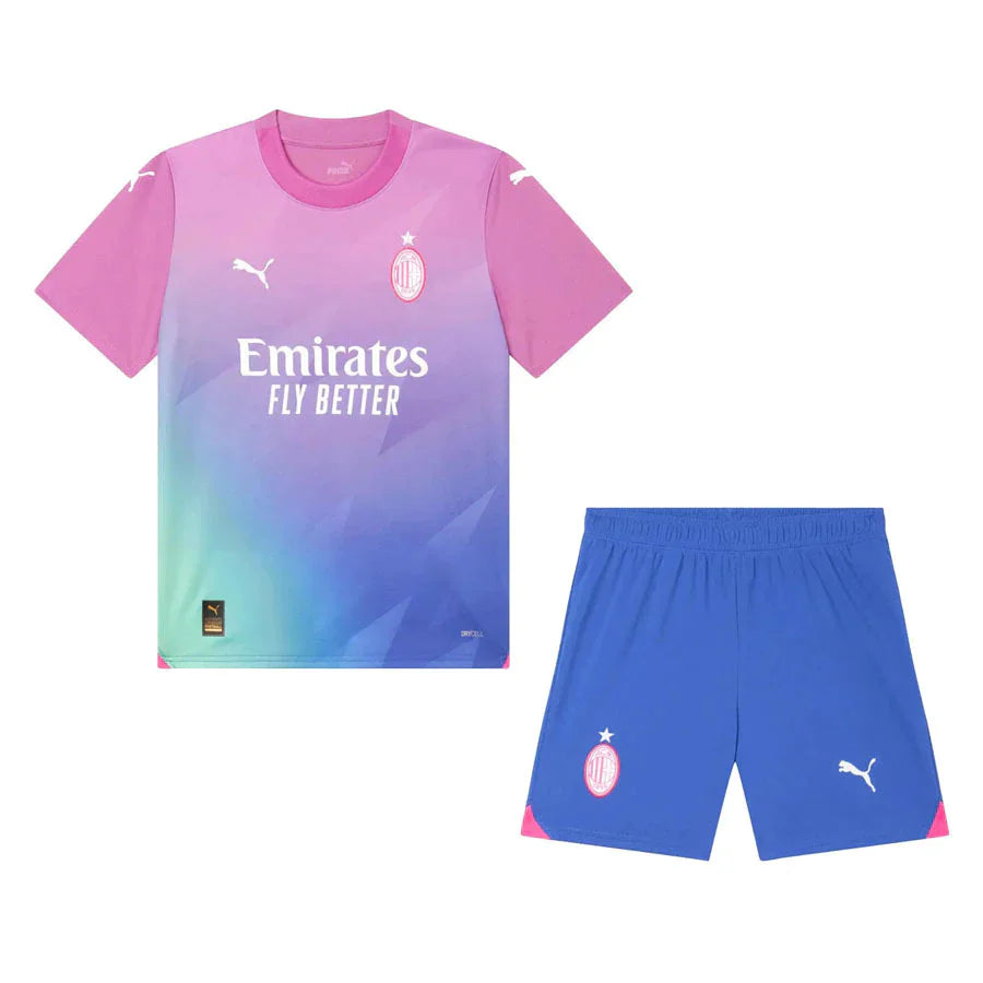 Children's Set AC Milan III 23/24 - Rosa