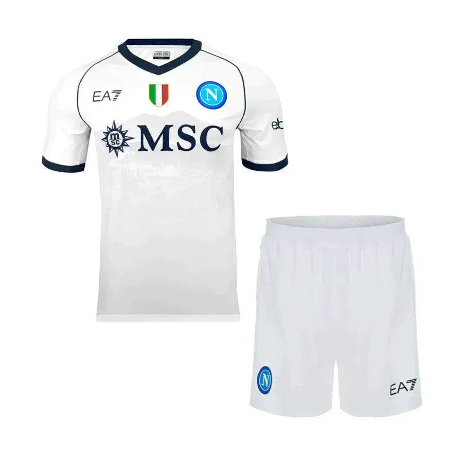 Children's Set Napoli Away 23/24 - White